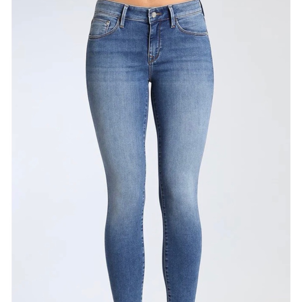 Mavi Adriana Ankle Mid Rise Super Skinny